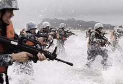 中国海军陆战队视频,铁拳出击，捍卫海疆